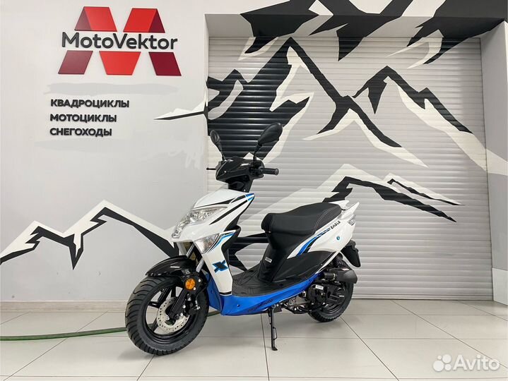 Скутер Regulmoto eagle 50 (LJ50QT-3L) колёса R12