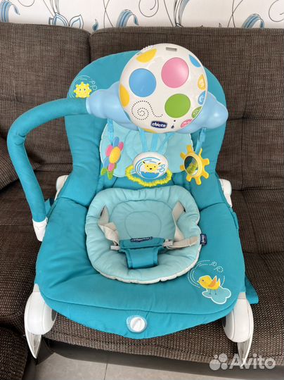 Шезлонг детский chicco