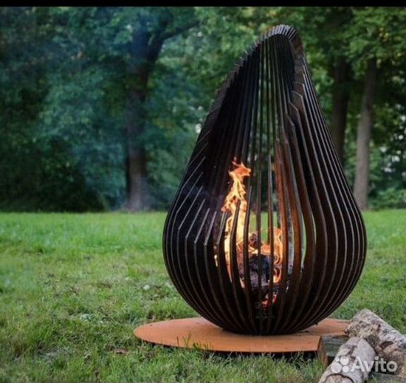 Костровая чаша очаг 100см