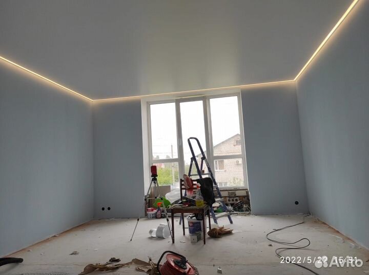 Натяжные потолки