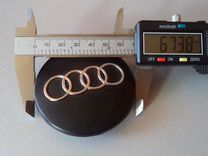 Заглушка колпачок литых дисков для Audi D 68mm