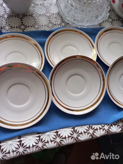 Чайные блюдца вербилки СССР
