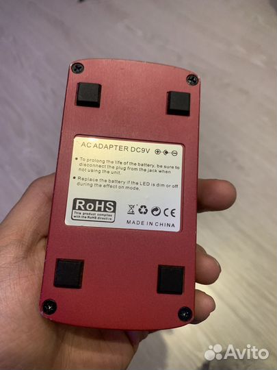 Гитарная педаль crunch