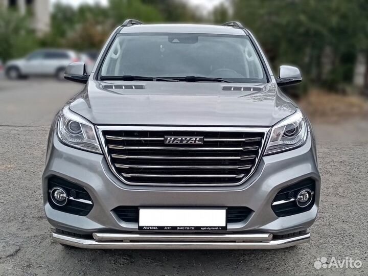 Защита Переднего Бампера на Haval H9