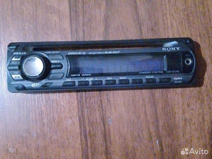 Панель управления магнитофона