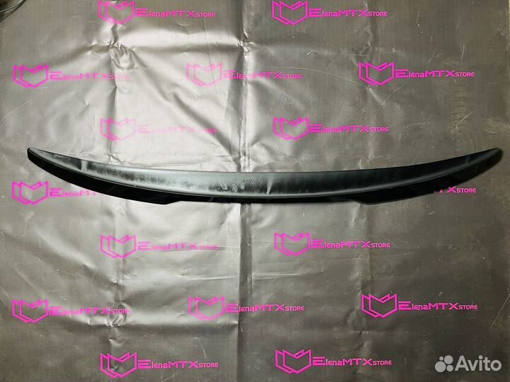 Спойлер BMW G22 черный глянец