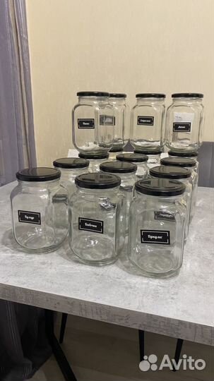 Контейнеры для круп/ стеклянные банки