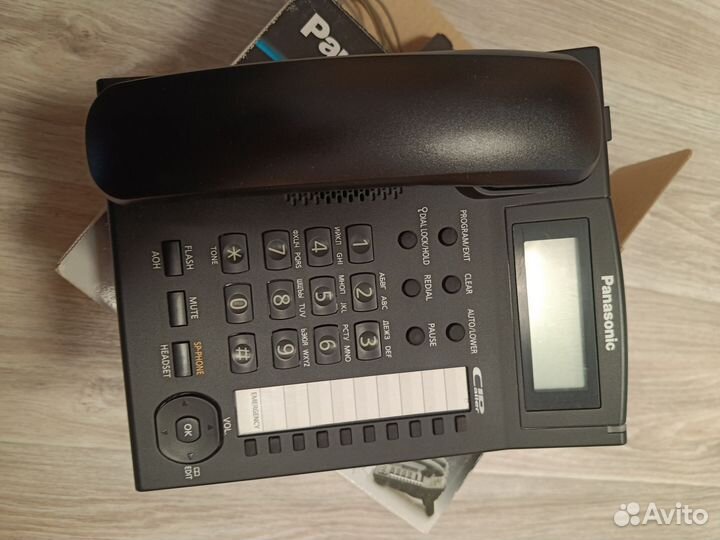 Телефон факс panasonic