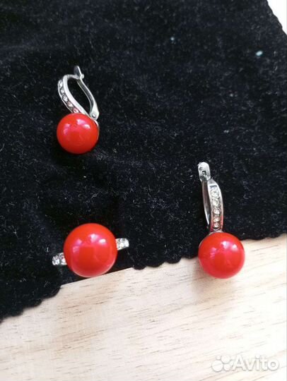 Бижутерия (Серьги и кольцо)