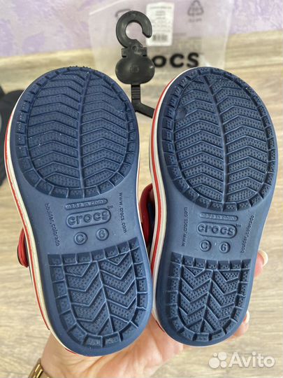 Сандалии crocs c6 новые