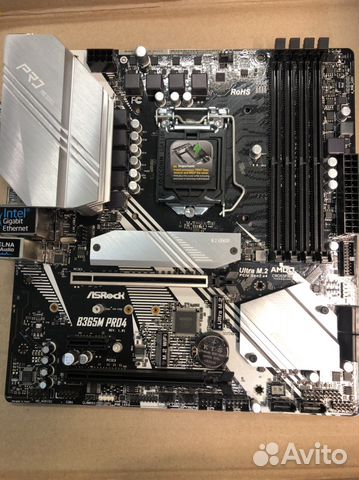 Материнская плата Asrock b365 pro4 купить в Москве | Электроника | Авито