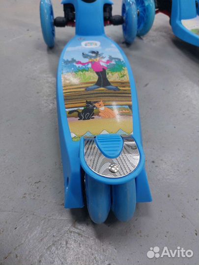 Самокат трехколесный City Ride / Союзмультфильм