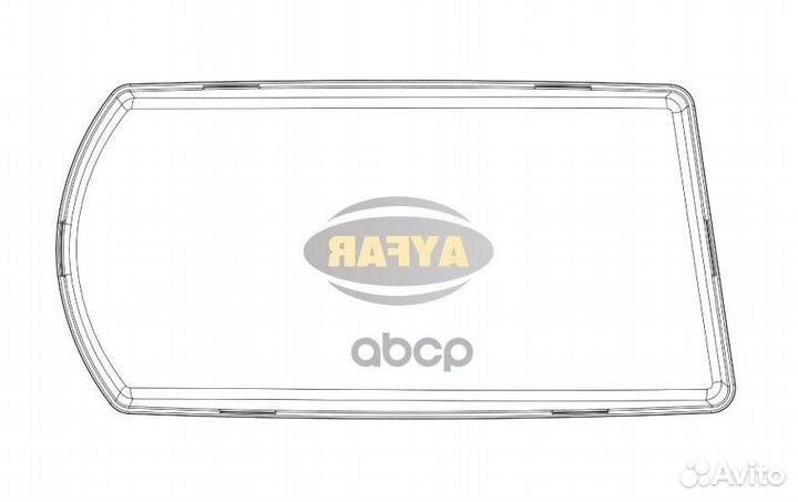 AF C11800 стекло фары RH Scania P/G/R/T C11800