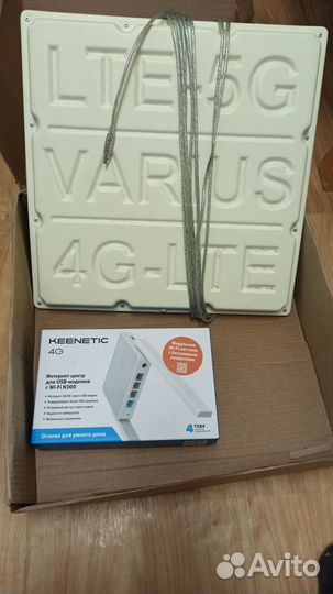 4G LTE антенна varius MiMo 2х20 dBi