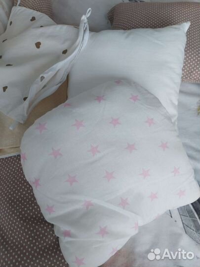 Бортики в детскую кроватку