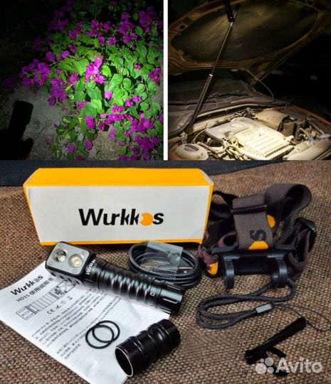 Налобный фонарь Wurkkos HD15