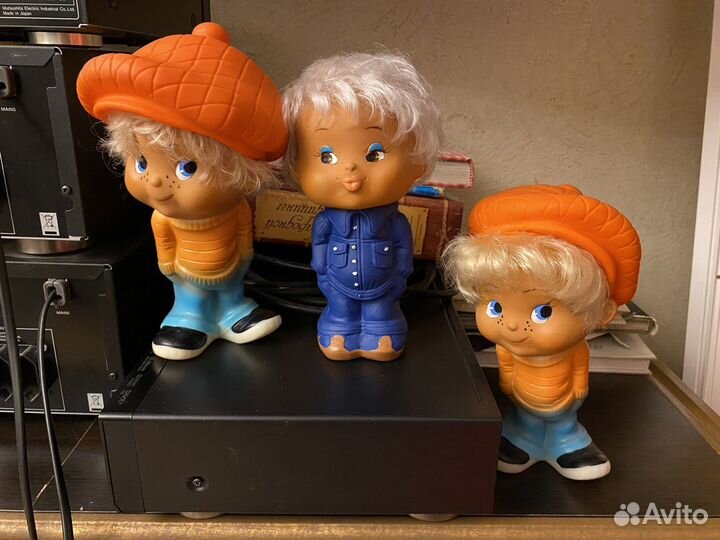 Игрушка раритетная СССР резиновый мальчик