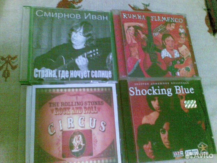 CD Диски с Музыкой, чтением книг. Футляры для дис