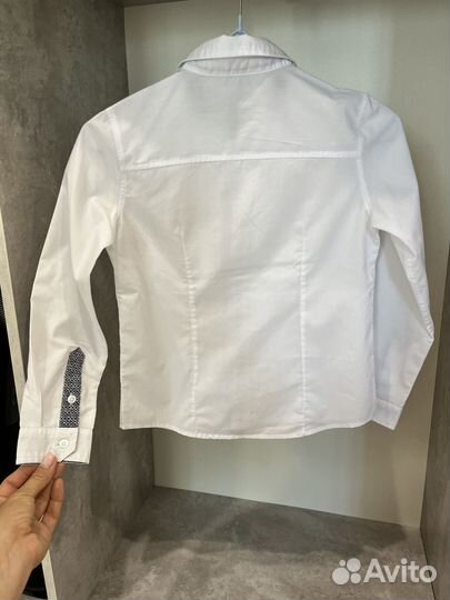 Рубашка школьная 128 см на мальчика