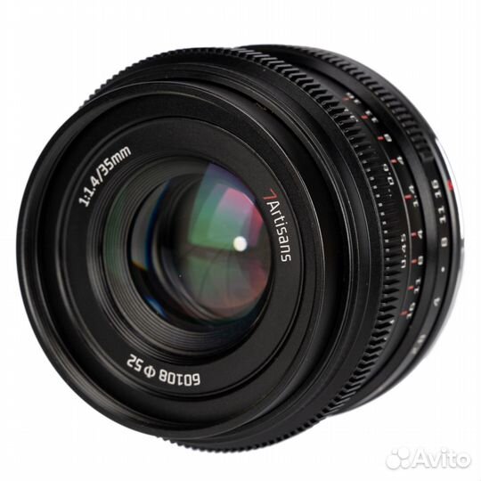 Объектив 7artisans 35mm F1.4 II Pan/L/S L FF