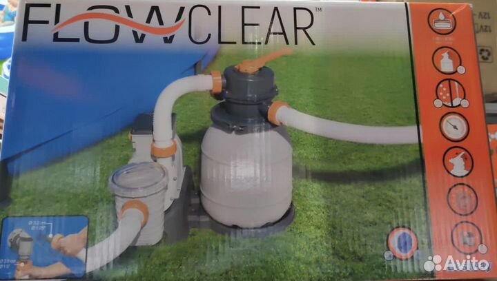 Песочный фильтр насос для бассейна 5678 л/час