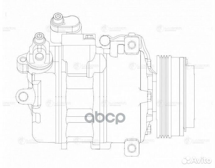 Lcac 2683 Компрессор кондиционера BMW