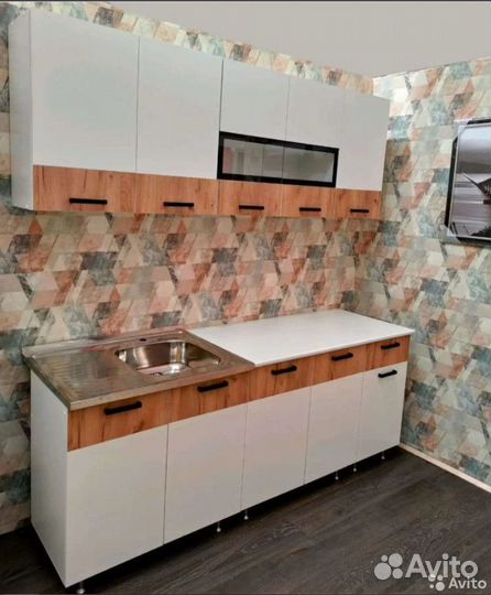 Кухня Рио (белый /дуб крафт)