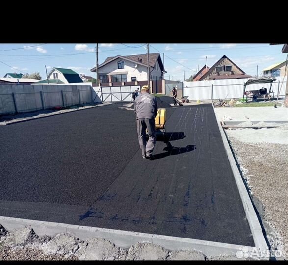 Асфальтирование Укладка асфальта