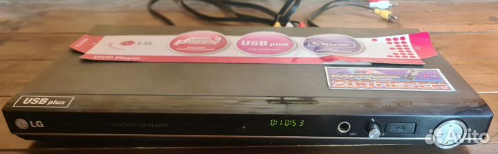 Dvd плеер lg DK867 с пультом