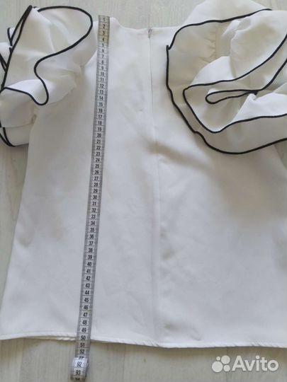 Блузка школьная с юбкой