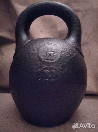 Гиря 24 кг, 32,кг 2 пуда царская