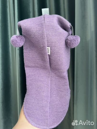 Шапка шлем зимний kivat размер 1 для девочки