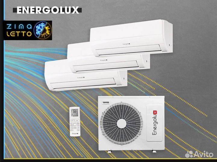 Мульти сплит система новая