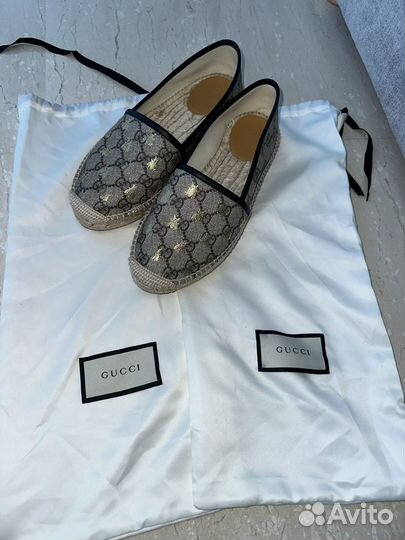 Эспадрильи Gucci