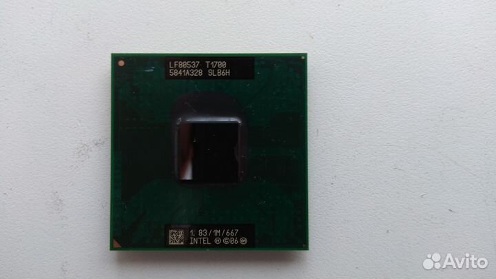 Процессор для ноутбука Intel T1700
