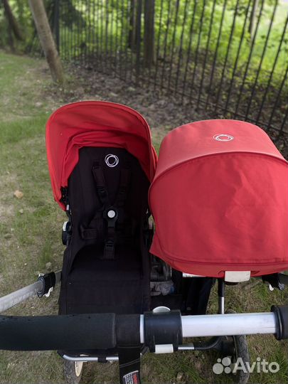 Коляска bugaboo donkey (для двойни и одного)