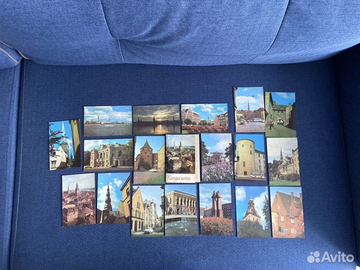Комплект открыток Рига 1977 год СССР