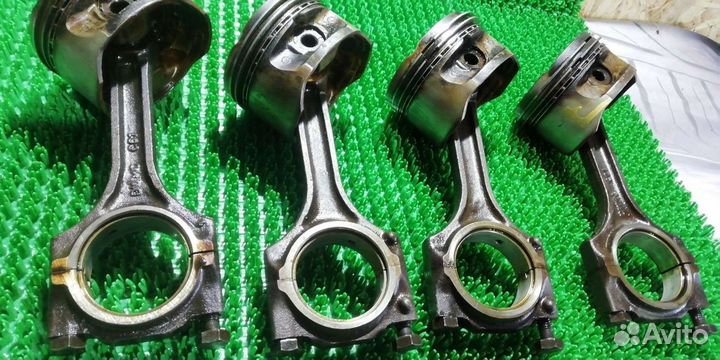 Поршень +шатун 1.5 Nexia 16 клапанная