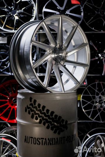 Литые диски R17 7.5 4*100 d60.1 ET35 MS CVT