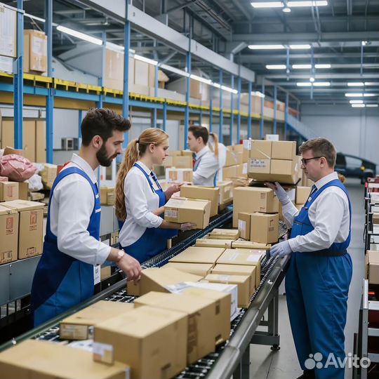 Приемка и сортировка товара