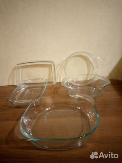 Набор стеклянной посуды для микроволновки