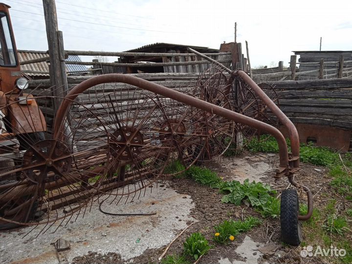 Боковые грабли 2 половинки