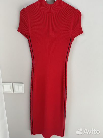 Платье трикотажное женское