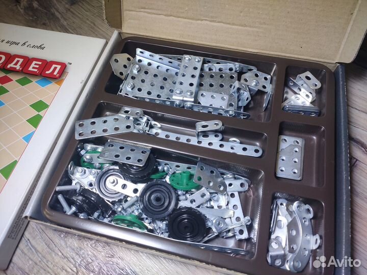 Металлический конструктор детский