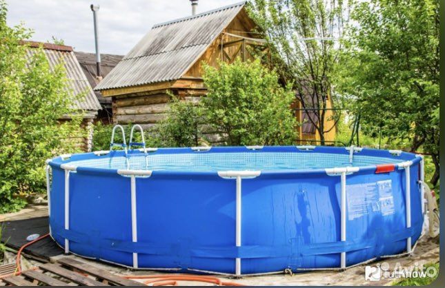 Каркасный бассейн бу