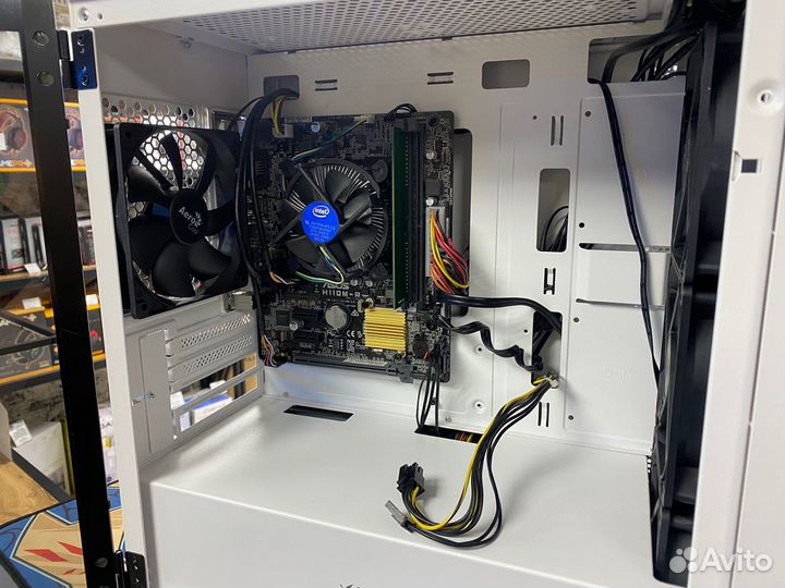 Пк i3-7100 / 8gb / ssd+hdd / без видеокарты