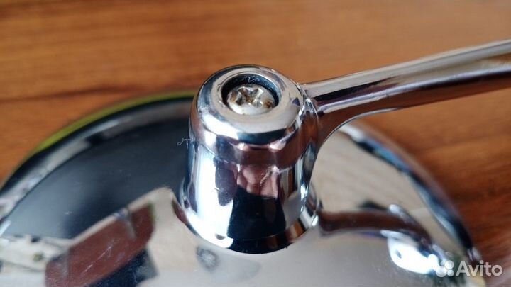 Зеркало боковое ваз-2101, хром, раннее