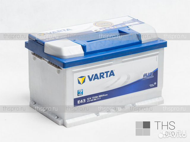Аккумулятор Varta 72 AH