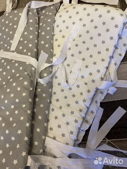 Бортики в детскую кроватку