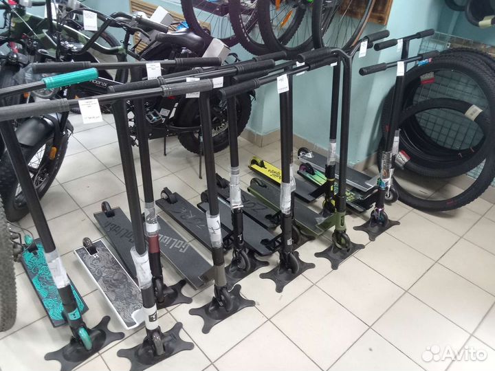 Трюковые самокаты Стрит и парк, SCS и HiC